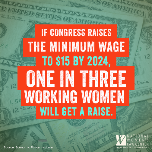 How raising the minimum wage would help working women