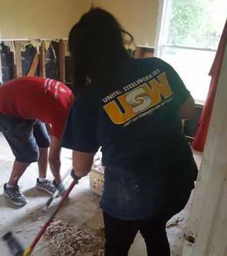 Hurricane Harvey clean-up