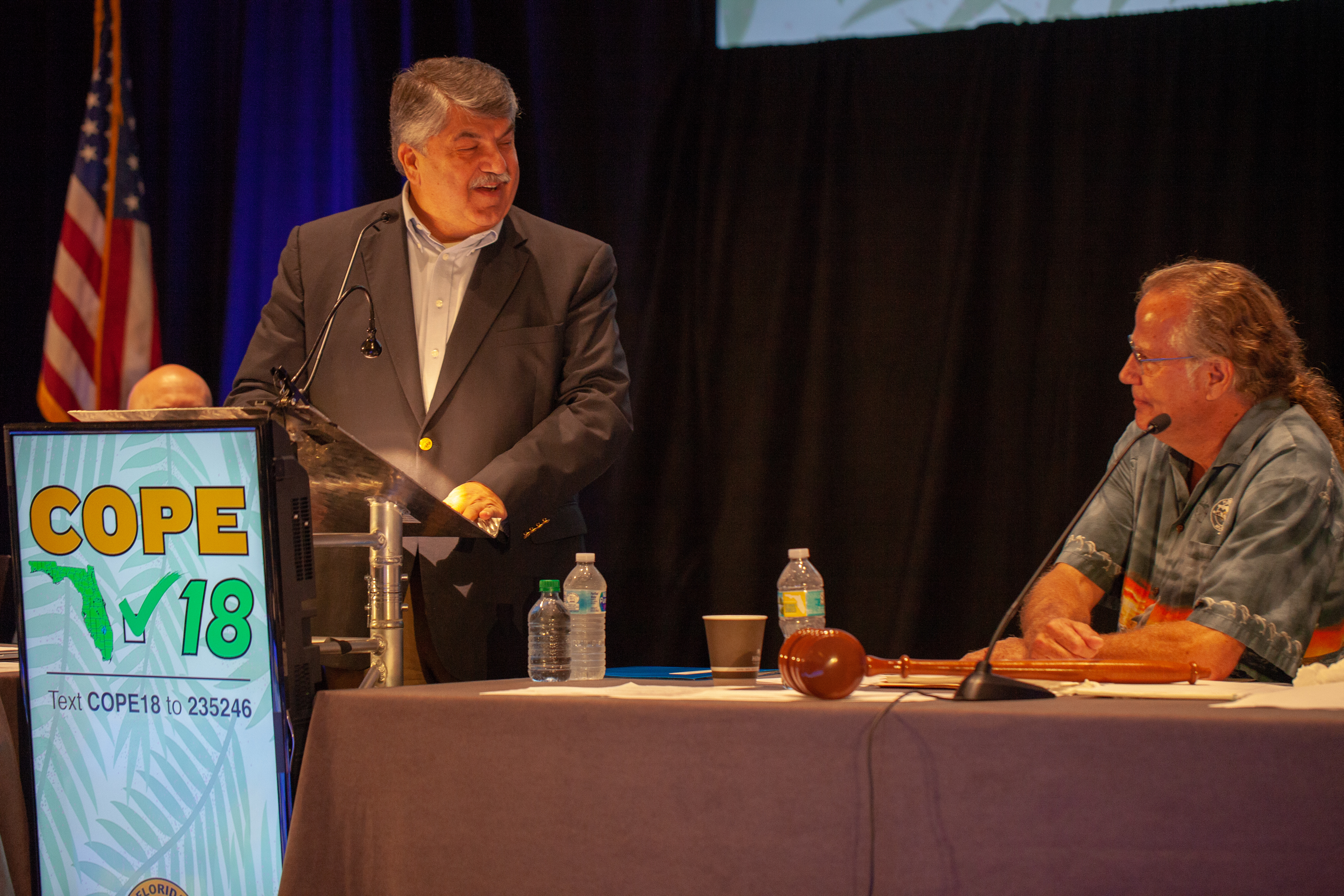 AFL-CIO President Richard Trumka 2018 Florida AFL-CIO COPE Convention