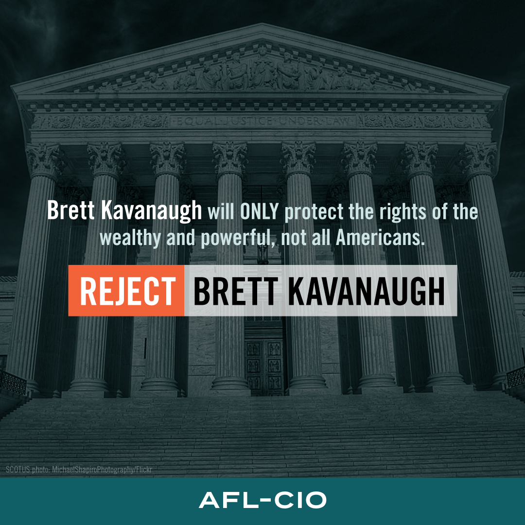 Reject Brett Kavanaugh