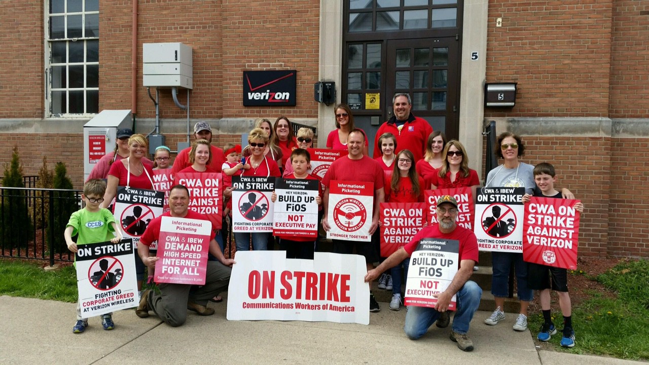 Verizon Strike