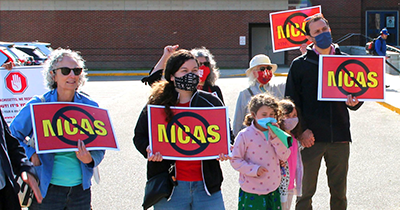 Massachusetts protest