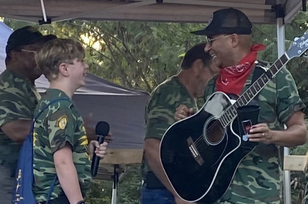 Tom Morello at UMWA rally