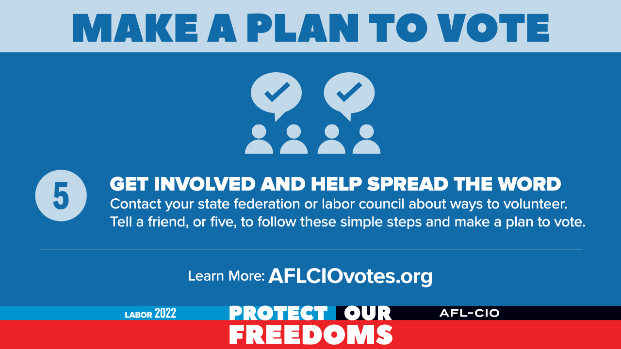 Make a Plan to Vote, Step 5