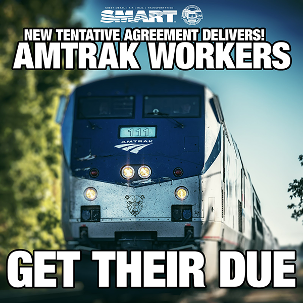 Amtrak workers get their due