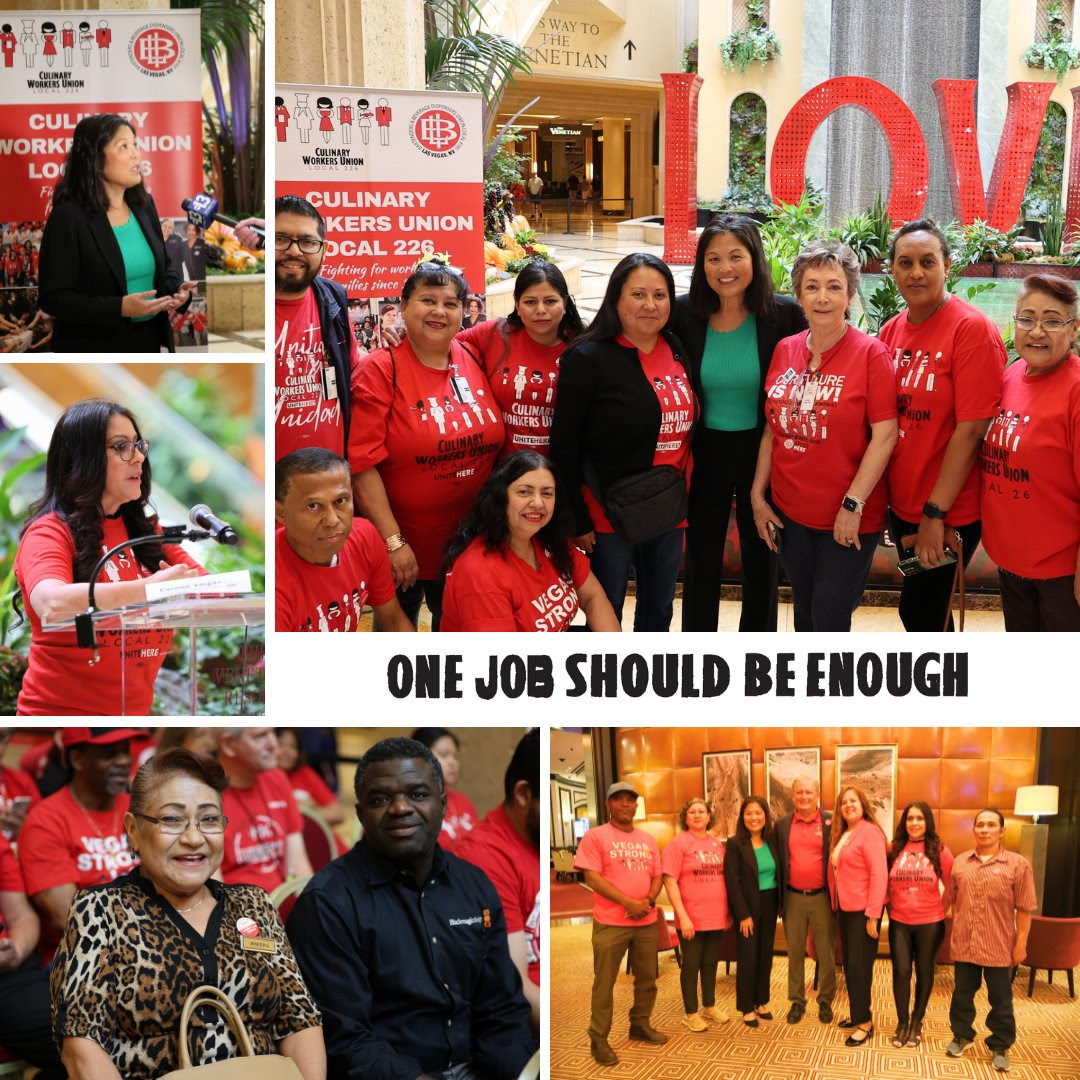 Julie Su meets with Culinary workers